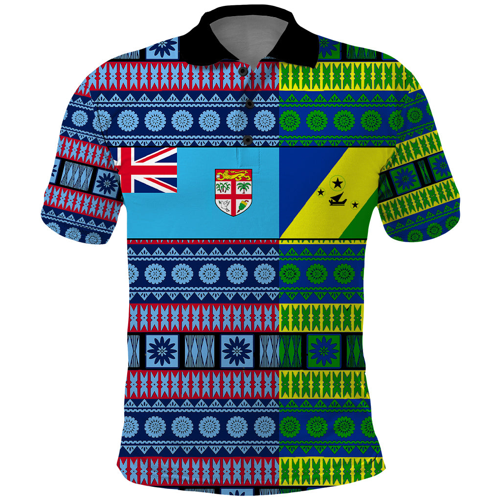 Custom Fiji Malampa Polo Shirt Tribal Patterns LT6 - Wonder Print Shop