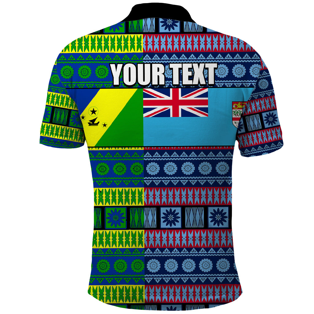 Custom Fiji Malampa Polo Shirt Tribal Patterns LT6 - Wonder Print Shop