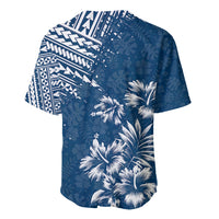 Hawaii Summer Baseball Jersey Mix Polynesian Dark Blue LT6 - Wonder Print Shop