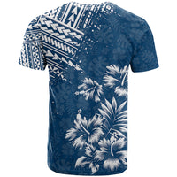 Hawaii Summer T Shirt Mix Polynesian Dark Blue LT6 - Wonder Print Shop