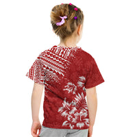 Hawaii Summer Kid T Shirt Mix Polynesian Red LT6 - Wonder Print Shop