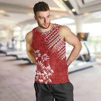 hawaii-summer-men-tank-top-mix-polynesian-red