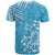 Hawaii Summer T Shirt Mix Polynesian Light Blue LT6 - Wonder Print Shop