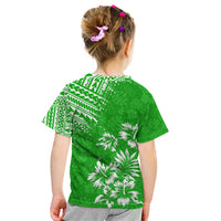 Hawaii Summer Kid T Shirt Mix Polynesian Green LT6 - Wonder Print Shop