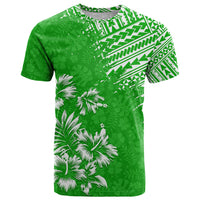 Hawaii Summer T Shirt Mix Polynesian Green LT6 - Wonder Print Shop