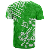 Hawaii Summer T Shirt Mix Polynesian Green LT6 - Wonder Print Shop