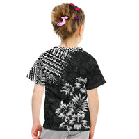 Hawaii Summer Kid T Shirt Mix Polynesian Black LT6 - Wonder Print Shop