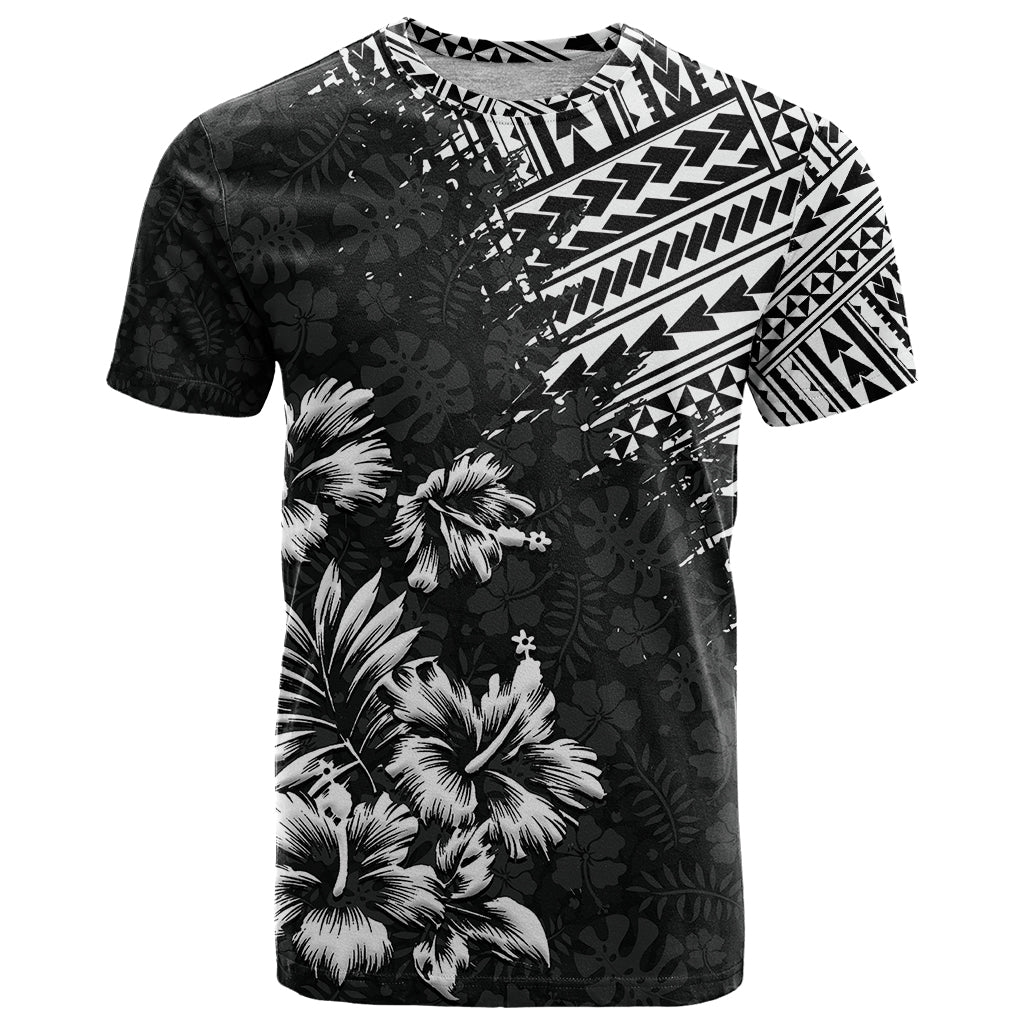 Hawaii Summer T Shirt Mix Polynesian Black LT6 - Wonder Print Shop