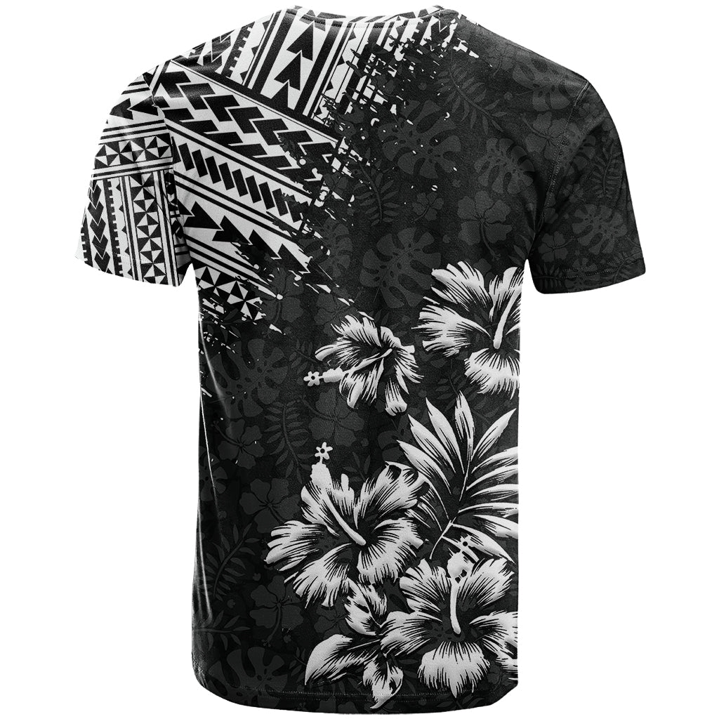 Hawaii Summer T Shirt Mix Polynesian Black LT6 - Wonder Print Shop