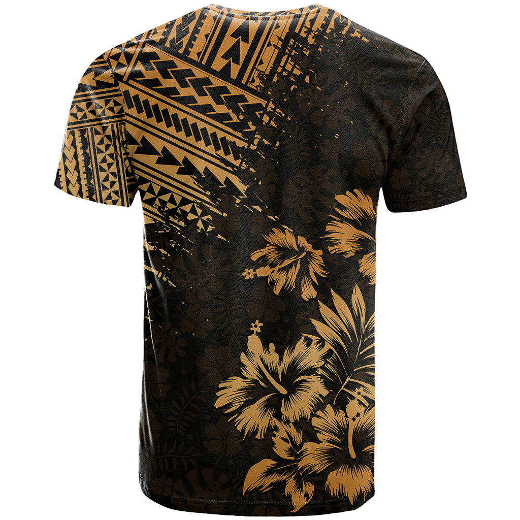 Hawaii Summer T Shirt Mix Polynesian Gold LT6 - Wonder Print Shop