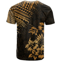 Hawaii Summer T Shirt Mix Polynesian Gold LT6 - Wonder Print Shop