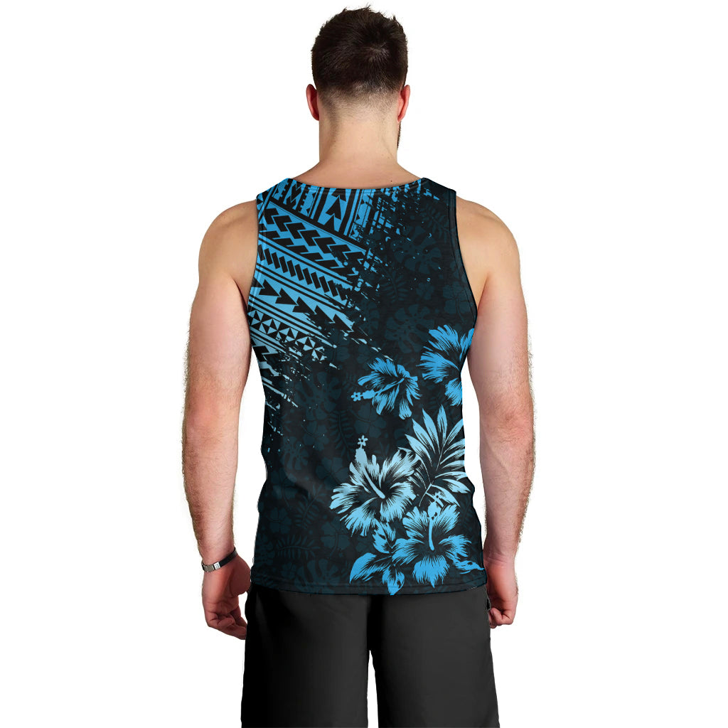 hawaii-summer-men-tank-top-mix-polynesian-black-blue