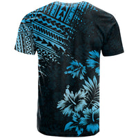 Hawaii Summer T Shirt Mix Polynesian Black-Blue LT6 - Wonder Print Shop
