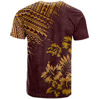 Hawaii Summer T Shirt Mix Polynesian Brown LT6 - Wonder Print Shop