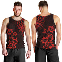 hawaii-summer-men-tank-top-mix-polynesian-black-red