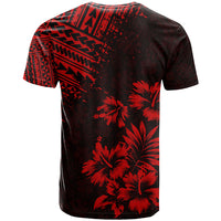 Hawaii Summer T Shirt Mix Polynesian Black-Red LT6 - Wonder Print Shop