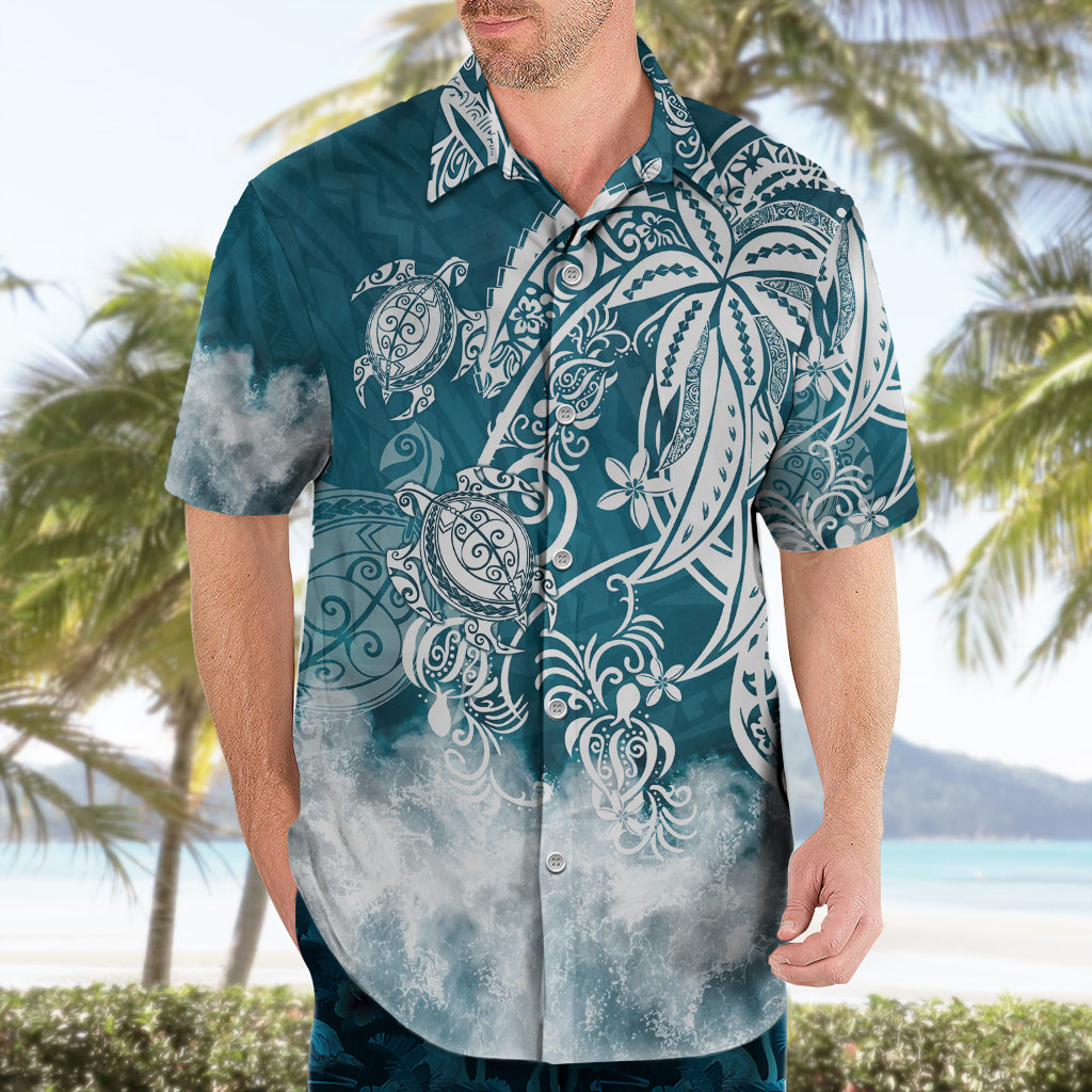 Polynesian Sea Turtle Hawaiian Shirt Tribal LT6 - Wonder Print Shop