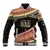(Custom Personalised) Happy Fathers Day Polynesian Baseball Jacket I Love You Dad LT6 - Wonder Print Shop
