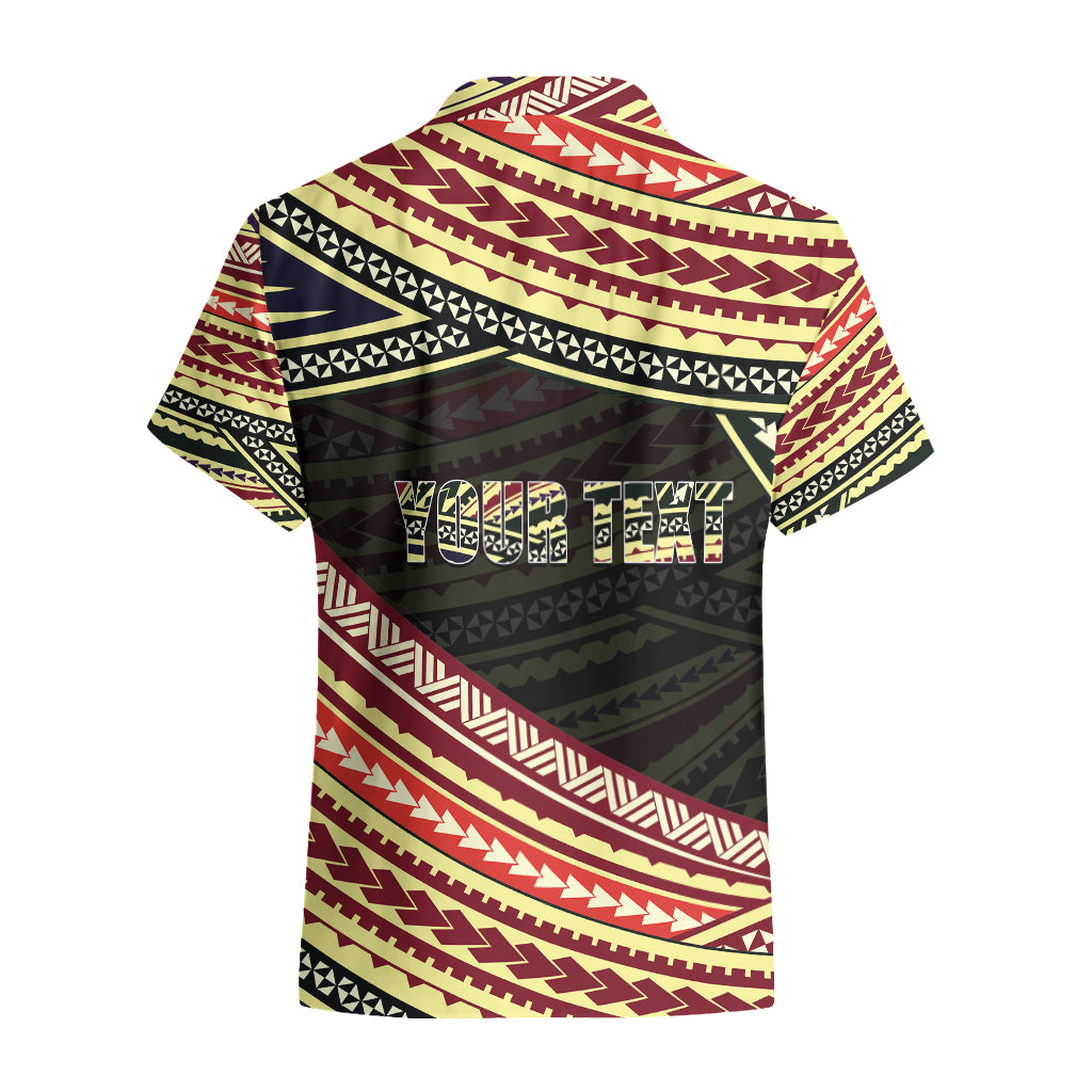 (Custom Personalised) Happy Fathers Day Polynesian Hawaiian Shirt I Love You Dad LT6 - Wonder Print Shop