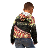 (Custom Personalised) Happy Fathers Day Polynesian Kid Hoodie I Love You Dad LT6 - Wonder Print Shop