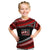 (Custom Personalised) Happy Fathers Day Polynesian Kid T Shirt I Love You Dad Red LT6 - Wonder Print Shop