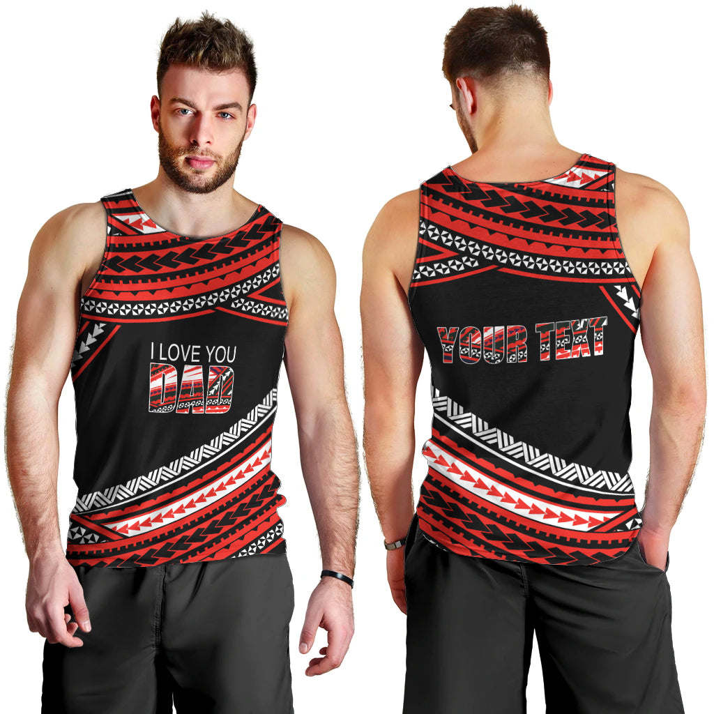 custom-personalised-happy-fathers-day-polynesian-men-tank-top-i-love-you-dad-red