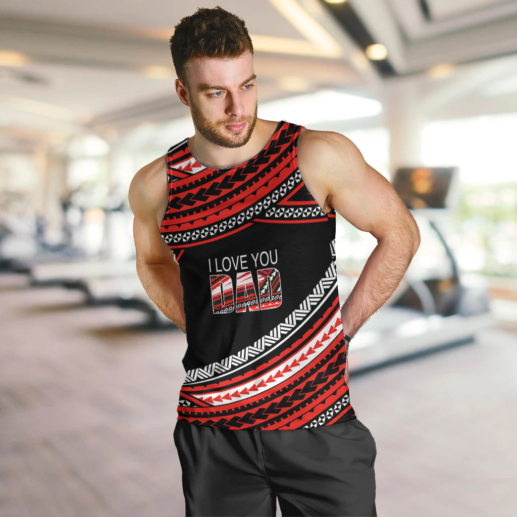 custom-personalised-happy-fathers-day-polynesian-men-tank-top-i-love-you-dad-red