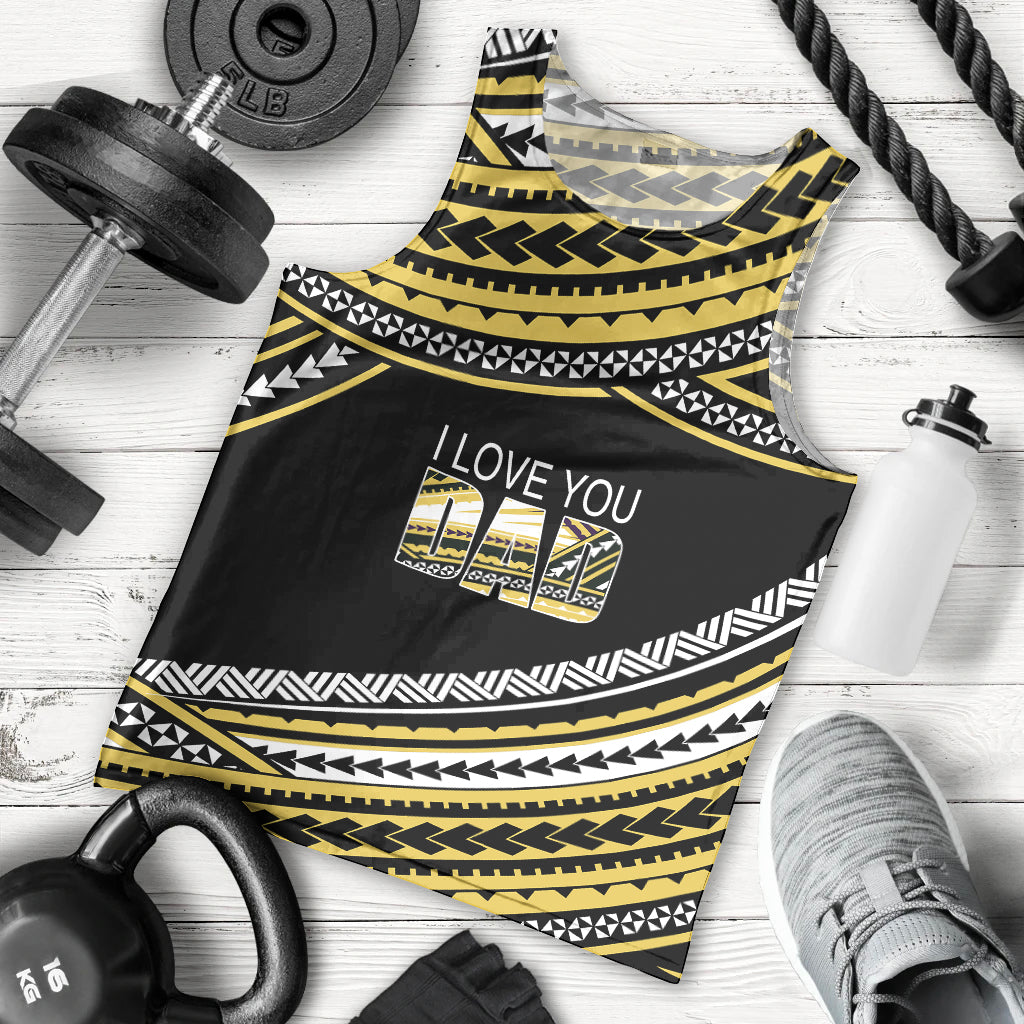 custom-personalised-happy-fathers-day-polynesian-men-tank-top-i-love-you-dad-gold