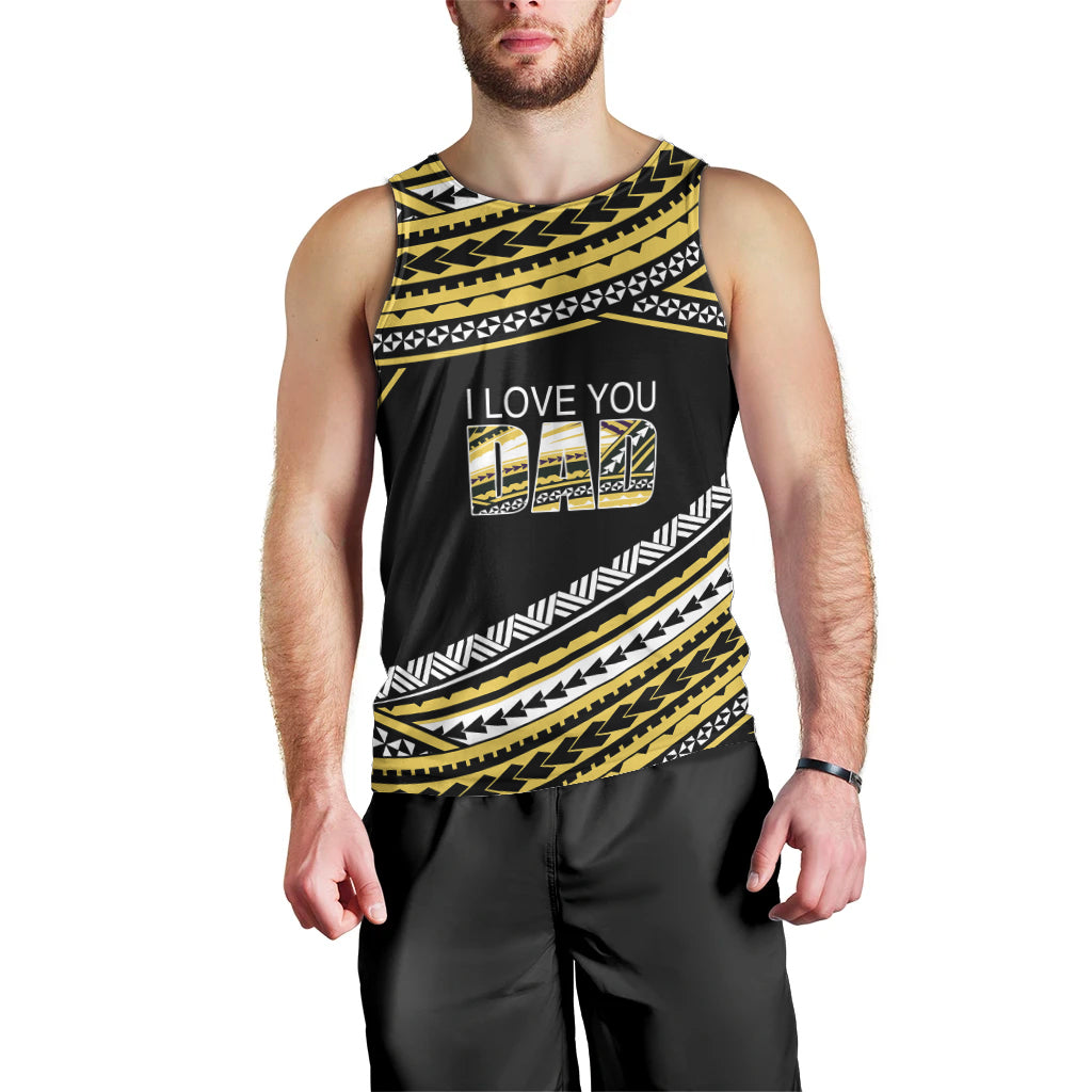 custom-personalised-happy-fathers-day-polynesian-men-tank-top-i-love-you-dad-gold