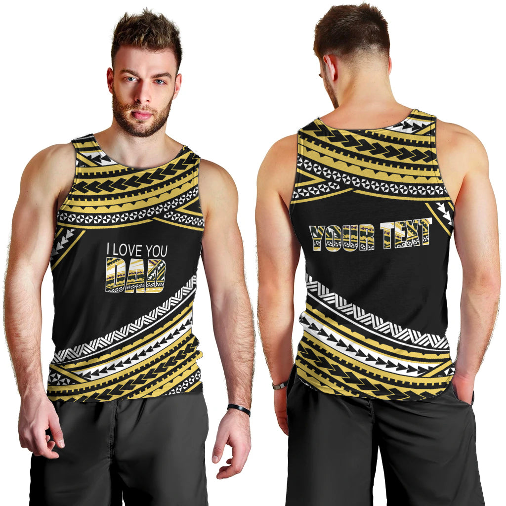 custom-personalised-happy-fathers-day-polynesian-men-tank-top-i-love-you-dad-gold