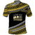 Custom Happy Fathers Day Polynesian Polo Shirt I Love You Dad Gold LT6 - Wonder Print Shop