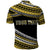 Custom Happy Fathers Day Polynesian Polo Shirt I Love You Dad Gold LT6 - Wonder Print Shop