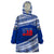 (Custom Personalised) Happy Fathers Day Samoa Wearable Blanket Hoodie I Love You Dad Blue LT6 - Wonder Print Shop