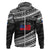 Personalized Happy Fathers Day Samoa Hoodie I Love You Dad Black LT6 - Wonder Print Shop