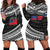 (Custom Personalised) Happy Fathers Day Samoa Hoodie Dress I Love You Dad Black LT6 - Wonder Print Shop