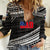 (Custom Personalised) Happy Fathers Day Samoa Women Casual Shirt I Love You Dad Black LT6 - Wonder Print Shop