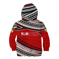 (Custom Personalised) Happy Fathers Day Tonga Kid Hoodie I Love You Dad LT6 - Wonder Print Shop