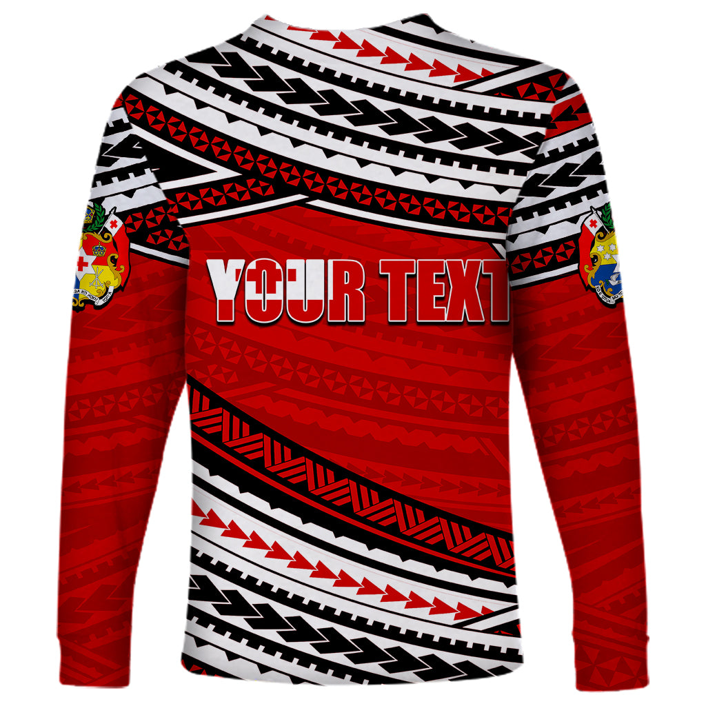 (Custom Personalised) Happy Fathers Day Tonga Long Sleeve Shirt I Love You Dad LT6 - Wonder Print Shop