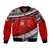 (Custom Personalised) Happy Fathers Day Tonga Sleeve Zip Bomber Jacket I Love You Dad LT6 - Wonder Print Shop