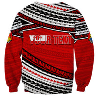 (Custom Personalised) Happy Fathers Day Tonga Sweatshirt I Love You Dad LT6 - Wonder Print Shop