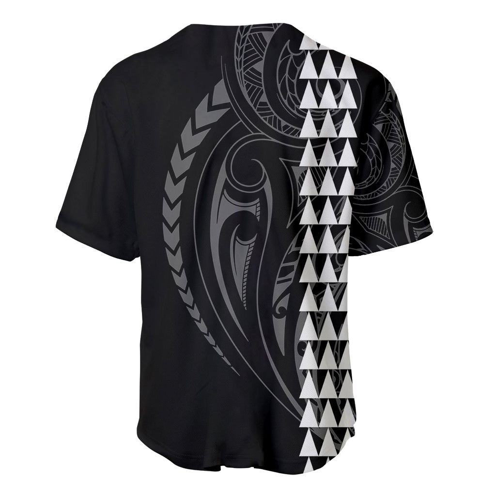 Polynesian Baseball Jersey Hawaiian Warrior and Aloha Girl With Hammerhead Shark Tattoos White LT6 - Wonder Print Shop