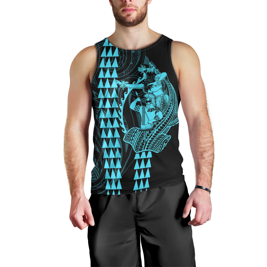 polynesian-men-tank-top-hawaiian-warrior-and-aloha-girl-with-hammerhead-shark-tattoos-light-blue