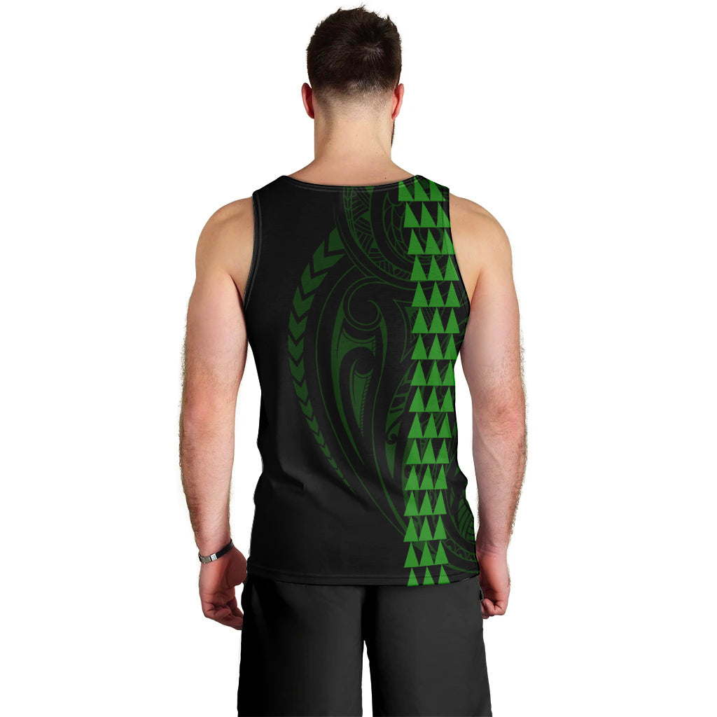 polynesian-men-tank-top-hawaiian-warrior-and-aloha-girl-with-hammerhead-shark-tattoos-green