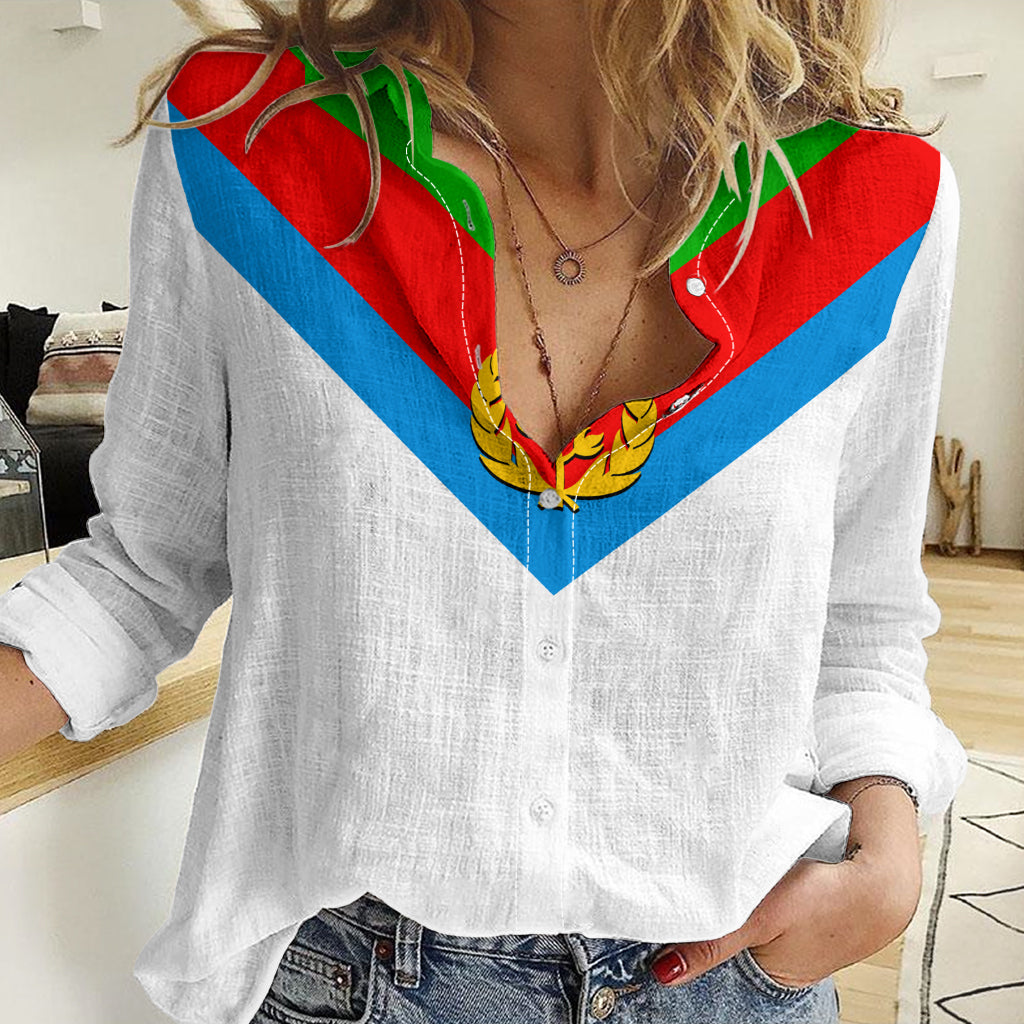 Eritrea Day Women Casual Shirt Simple LT6 - Wonder Print Shop
