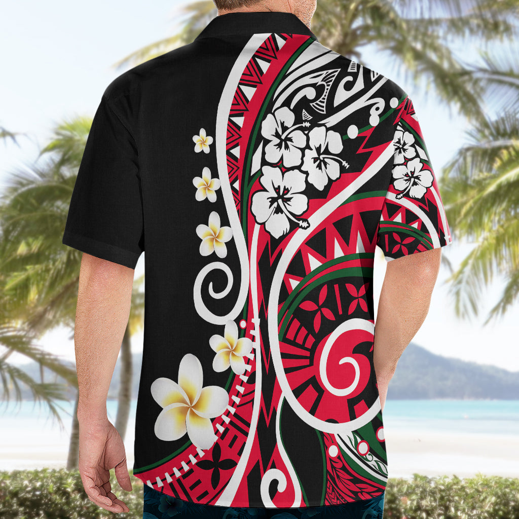 Plumeria Polynesian Hawaiian Shirt Trending Red LT6 - Wonder Print Shop