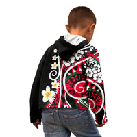 Plumeria Polynesian Kid Hoodie Trending Red LT6 - Wonder Print Shop