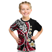 Plumeria Polynesian Kid T Shirt Trending Red LT6 - Wonder Print Shop