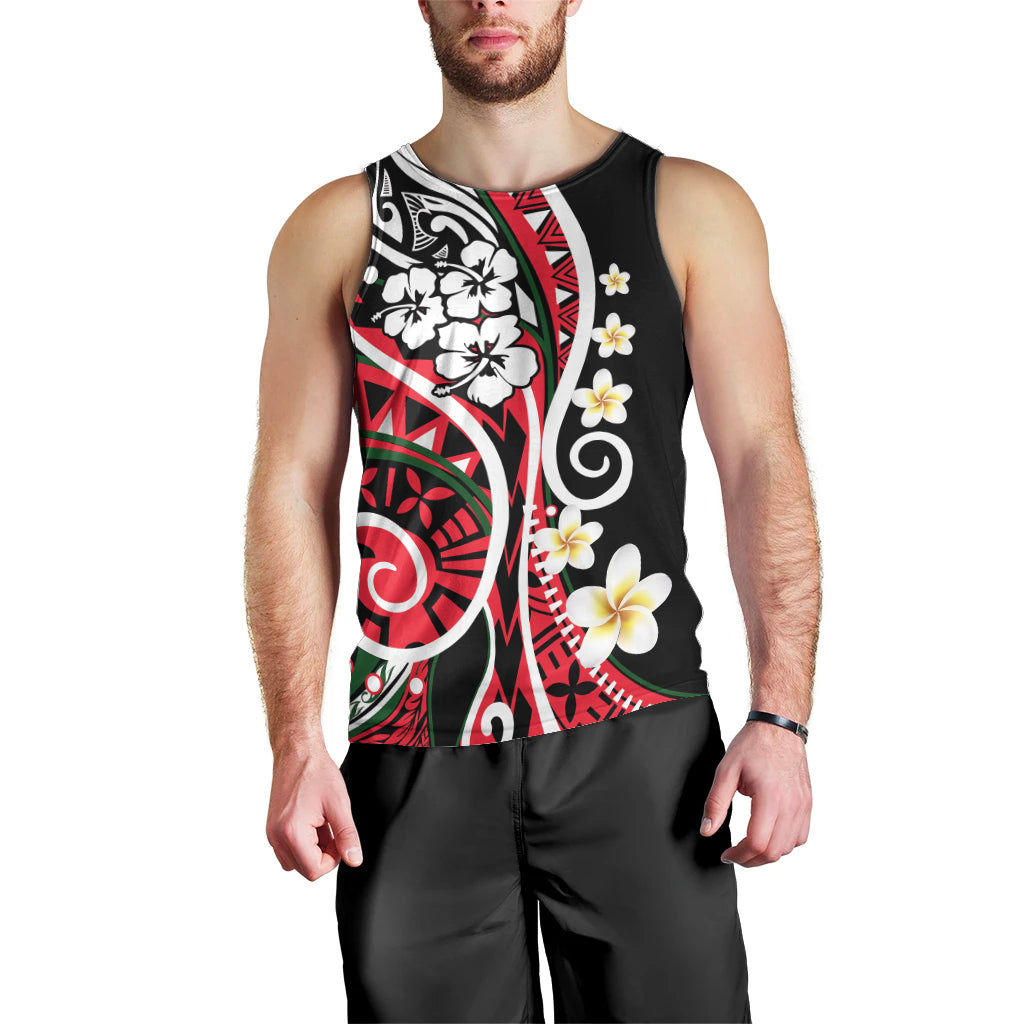 plumeria-polynesian-men-tank-top-trending-red