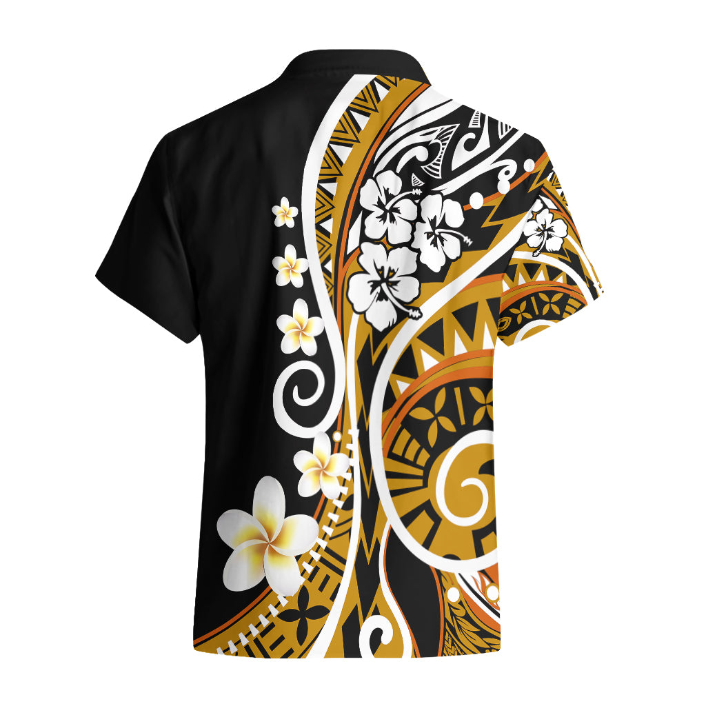 Plumeria Polynesian Hawaiian Shirt Trending Gold LT6 - Wonder Print Shop