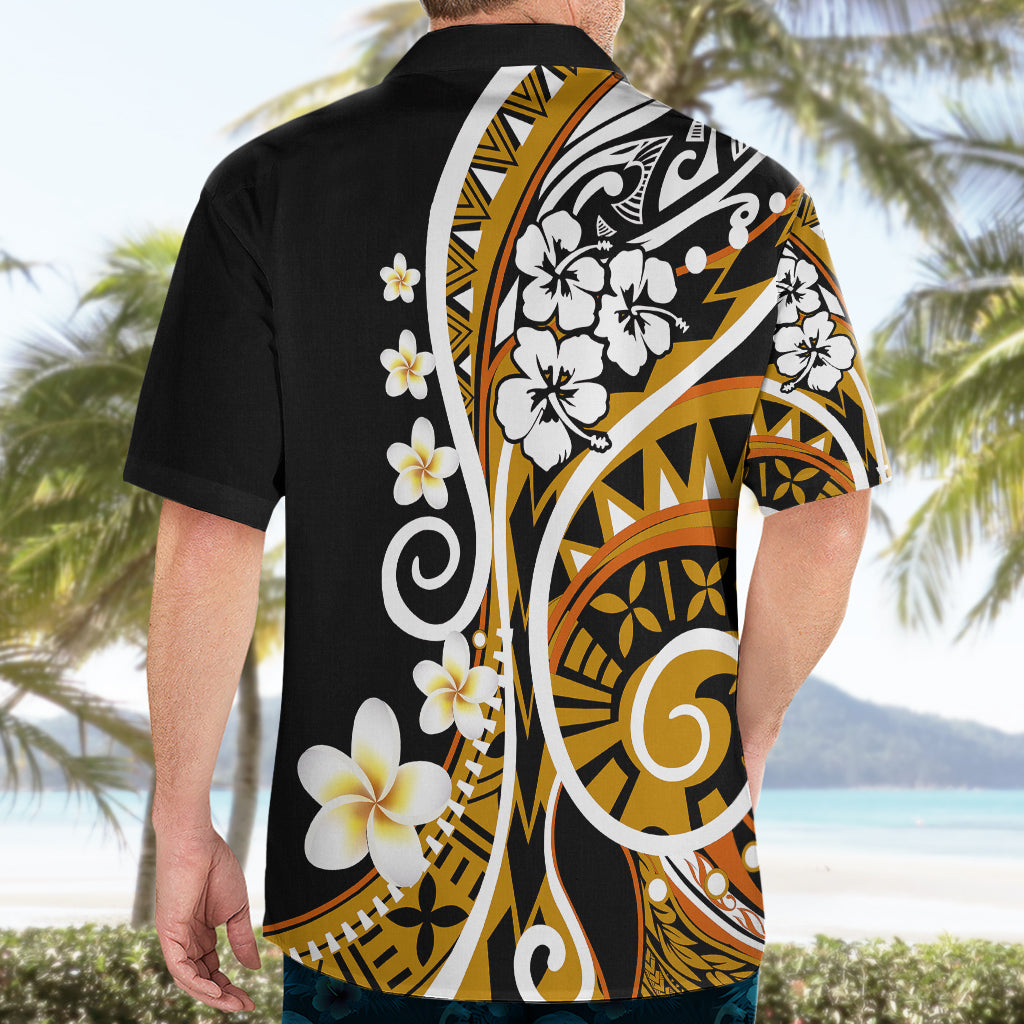 Plumeria Polynesian Hawaiian Shirt Trending Gold LT6 - Wonder Print Shop